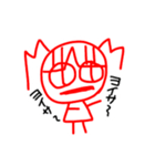 自画像Ⅰ（個別スタンプ：9）