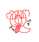 自画像Ⅰ（個別スタンプ：14）