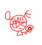 自画像Ⅰ（個別スタンプ：20）