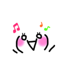 顔文字ちゃん達（個別スタンプ：12）