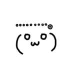 顔文字ちゃん達（個別スタンプ：21）