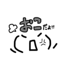 顔文字ちゃん達（個別スタンプ：24）