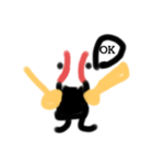 野球ボールくん baseball（個別スタンプ：1）