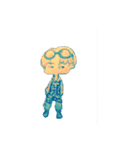 暇潰（個別スタンプ：6）