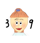 可愛いおんなの子達（個別スタンプ：35）