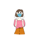 短い髪の少女（個別スタンプ：13）