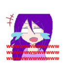 女の子ドット絵スタンプ（個別スタンプ：6）