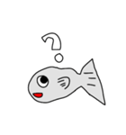 小学一年生が作った、お魚スタンプ（個別スタンプ：4）