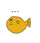 小学一年生が作った、お魚スタンプ（個別スタンプ：6）