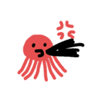 海の生き物スタンプ。雫作（個別スタンプ：4）