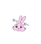 ほっぺもちもちうさぎ（個別スタンプ：1）