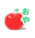 ニュートンのりんご（個別スタンプ：2）