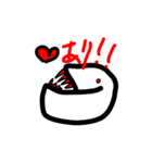 シンプルな顎君（個別スタンプ：8）