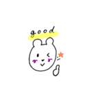 くまのひとこと。（個別スタンプ：11）