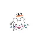 くまのひとこと。（個別スタンプ：24）