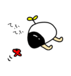 自由な、めんたま（個別スタンプ：2）