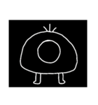 自由な、めんたま（個別スタンプ：13）
