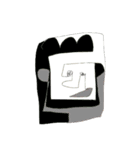 画伯の使えないひとふで描き（個別スタンプ：2）
