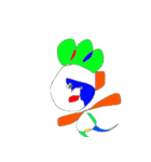 画伯の使えないひとふで描き（個別スタンプ：11）