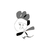 画伯の使えないひとふで描き（個別スタンプ：12）