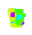 画伯の使えないひとふで描き（個別スタンプ：19）