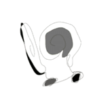 画伯の使えないひとふで描き（個別スタンプ：22）