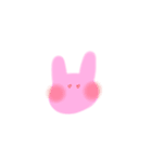 表情豊かなうさぎだね（個別スタンプ：4）