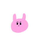 表情豊かなうさぎだね（個別スタンプ：14）