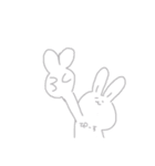 らいぶいきたいうさちゃん（個別スタンプ：12）