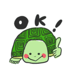 おへんじカメ（個別スタンプ：3）