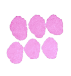 シンプルアートスタンプ PINK（個別スタンプ：37）