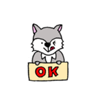 ウルフくんのまいにち（個別スタンプ：5）