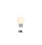 女子高生の日常︎︎☁︎︎*.（個別スタンプ：7）