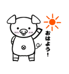 ぶたちゃん〜life①〜（個別スタンプ：18）