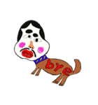 人面犬達（個別スタンプ：7）