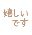 ミルクティー 敬語スタンプ（個別スタンプ：23）