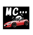 ジムカーナ オープンカー赤（個別スタンプ：5）