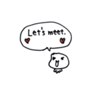 Mame and Joy（個別スタンプ：7）