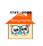 リンリンとさっちゃんの卓球（個別スタンプ：21）