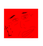 RED HUMAN（個別スタンプ：4）