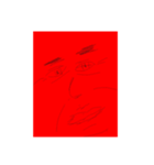 RED HUMAN（個別スタンプ：8）