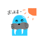 動物と虫とスターと海の生きものと。（個別スタンプ：15）