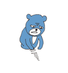 ピンクのくまくん（個別スタンプ：7）