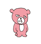 ピンクのくまくん（個別スタンプ：28）