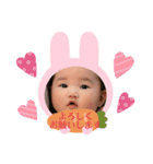 台日混血兒芽生ちゃん（個別スタンプ：12）
