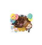 うめとくりのユ ニ ー ク  ス タ ン プ  2（個別スタンプ：20）