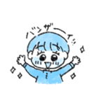 水色ちゃん。1（個別スタンプ：5）