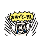 えりちゃんとりんご（個別スタンプ：1）