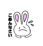 関西のうさぎ（個別スタンプ：3）