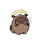 丁寧なたぬたぬ。（個別スタンプ：2）